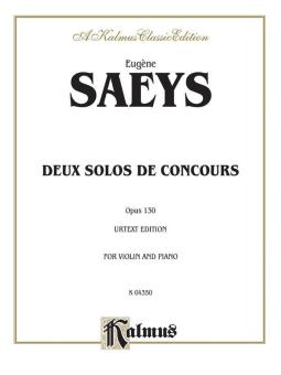 Deux Solos de Concours, Op. 130 (Urtext) Download
