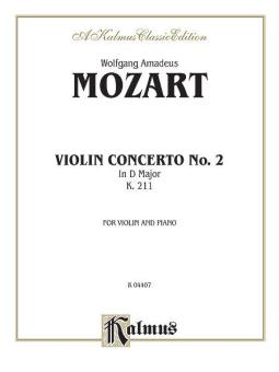 Violin Concerto No. 2 in D Major, K. 211 Download