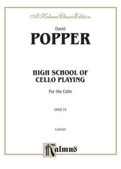 Popper: High School of Cello Playing, Op. 73 (40 Etudes) Download