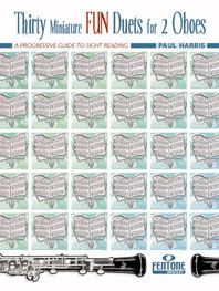 Thirty Miniature Fun Duets for 2 Oboes 