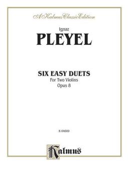 Six Easy Duets, Op. 8 