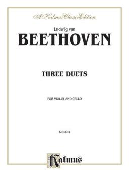 Beethoven: Three Duets for Violin and Cello Download