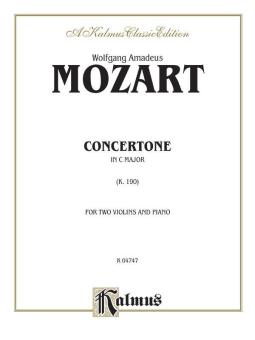 Concertone In C Major Download