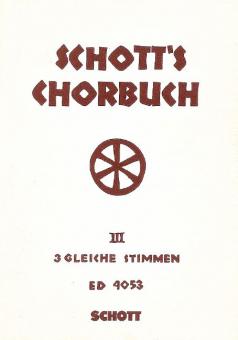 Schott's Chorbuch 3 