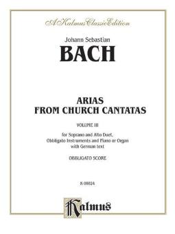 Bach: Soprano and Alto Arias, Volume III (German) Download