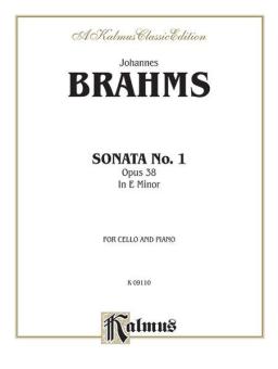 Sonata No. 1 In E Minor, Op. 38 Download
