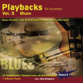 Playbacks für Drummer Vol. 5 - Blues 