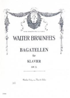 Bagatellen op. 5 