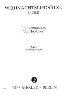 Weihnachtsliedsätze 