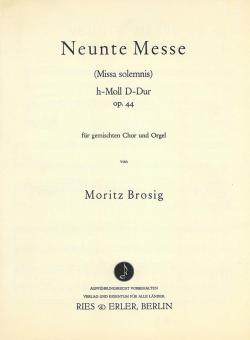 Neunte Messe op. 44 