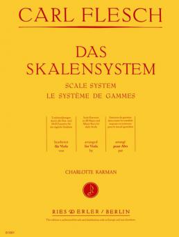 Das Skalensystem für Viola 