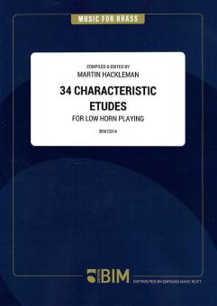 34 Characteristic Etudes for Low Horn Playing Download