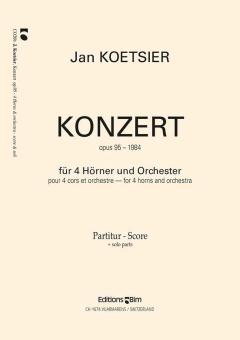 Konzert op. 95 für 4 Hörner und Orchester Download