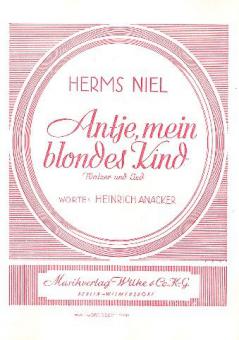 Antje, mein blondes Kind 