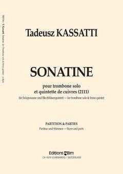 Sonatine pour trombone solo et quintette de cuivres Download