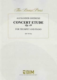 Concert Etude op. 49 Download