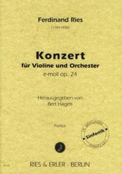 Konzert e-moll op. 24 