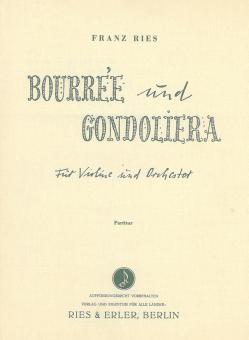 Bourrée und Gondoliera 