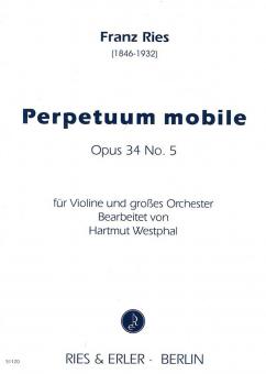 Perpetuum Mobile op.34 No.5 