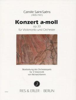 Konzert a-moll op. 33 