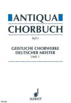 Antiqua-Chorbuch Teil 1 Heft 1 