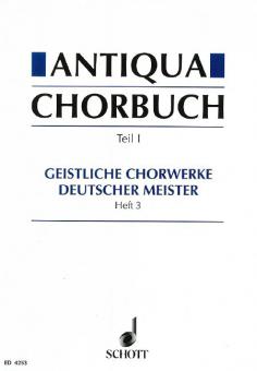 Antiqua-Chorbuch Teil 1 Heft 3 