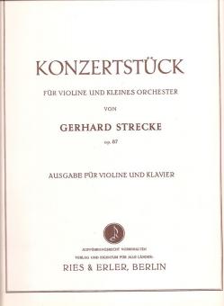 Konzertstück op. 87 