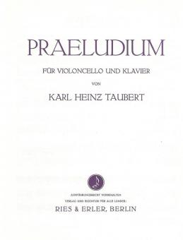 Präludium 