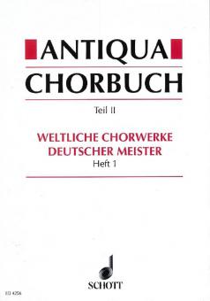 Antiqua-Chorbuch Teil 2 Heft 1 