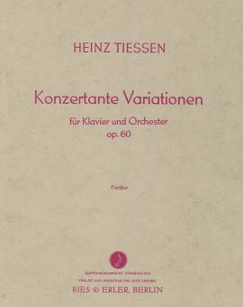 Konzertante Variationen op. 60 