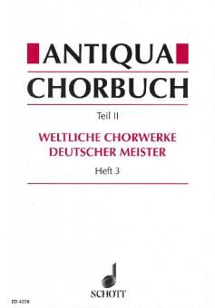 Antiqua-Chorbuch Teil 2 Heft 3 