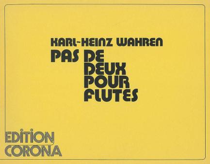 Pas de deux pour Flutes 