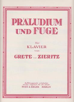 Präludium und Fuge 
