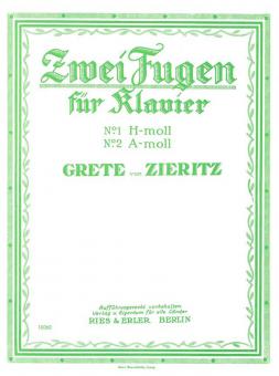 2 Fugen h-Moll 
