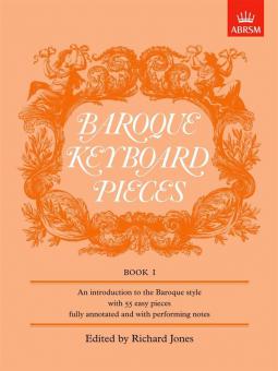 Baroque Keyboard Pieces Book 1 