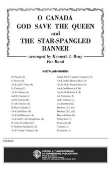 O Canada / God Save the Queen / The Star Spangled Banner 