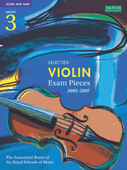Selected Violin Exam Pieces 2005-2007, Grade 3 
