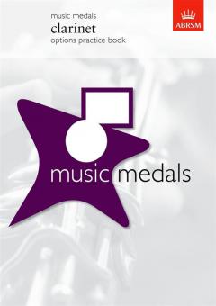 Music Medals Clarinet Options Practice Book 