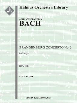 Brandenburg Concerto No. 3 in G, BWV 1048 