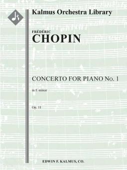 Concerto for Piano No. 1 in E minor, op. 11 