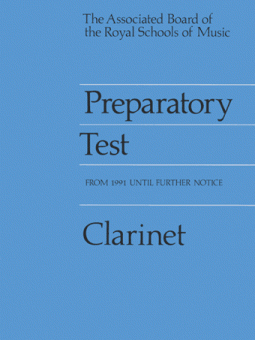 Preparatory Test For Clarinet 