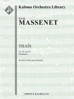 Thais: No. 23, Act II: Meditation 