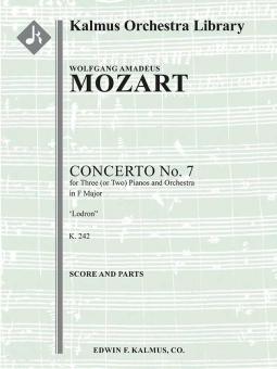 Concerto for Piano No. 7 in F, K. 242 "Lodron" 