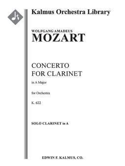 Concerto for Clarinet in A, K. 622 