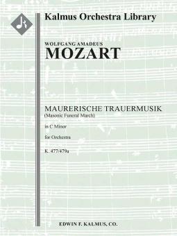 Maurerische Trauermusik, K. 477/479a (Masonic Funeral Music) 