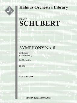 Symphony No. 8 in B Minor, D 759 Unfinished 