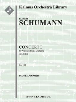 Concerto for Cello in A minor, op. 129 