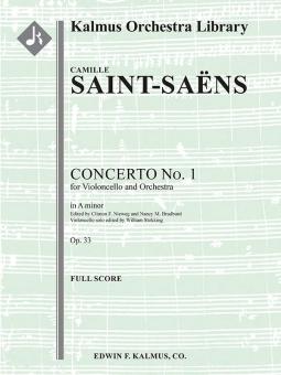 Concerto for Cello No. 1 in A minor, op. 33 
