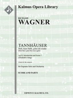 Tannhauser: Act II, Einleitung and Scene 1: Dich teure Halle (soprano) (Introduction and Elisabeth's Song) 