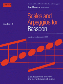 Scales And Arpeggios For Bassoon, Grades 1-8 